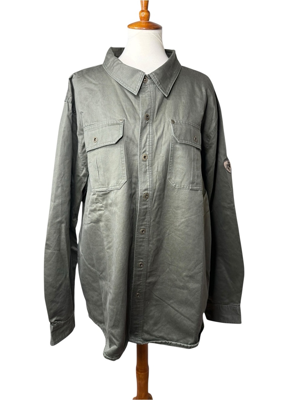 Legendary Whitetails Olive Green Utility Shirt Jacket